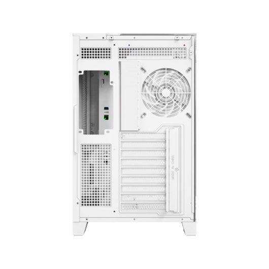 Boîtier PC gaming XYZ Tesseract Crystal 3D/4x Vortex A-RGB/ATX/USB-C/Noir