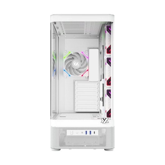 Torre PC XYZ Quantum Pro Pantalla 6.2” Cristal Curvo 4xA-RGB ATX/Micro-ATX/Mini-ITX
