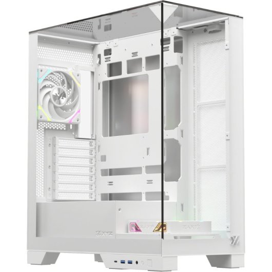 Caja Gaming XYZ TRIFECTA Vidrio Templado 3 Paneles/Refrigeración Líquida/USB-C Gen 2