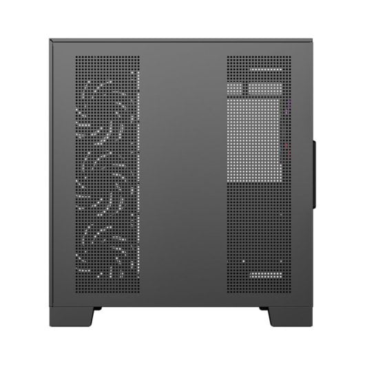 Caja Gaming XYZ Tesseract 4 Ventiladores A-RGB/3 Vidrios Templados/ATX/Panel Ultra Panorámico