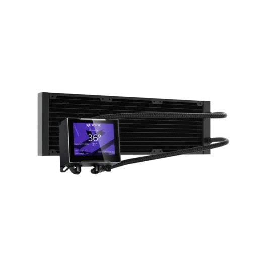 Refrigeración Líquida XYZ HYDROVIEW 360mm 3 Ventiladores ARGB LCD Personalizable