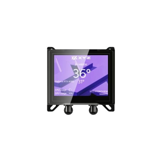 Refrigeración Líquida XYZ HYDROVIEW 360mm 3 Ventiladores ARGB LCD Personalizable