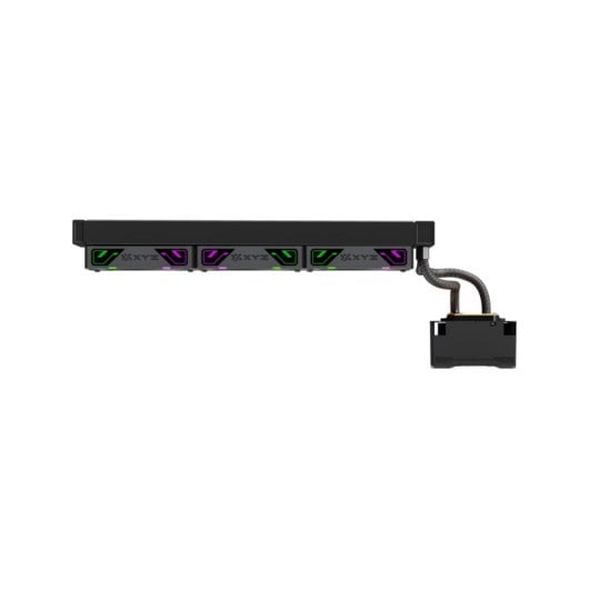 Refrigeración Líquida XYZ HYDROVIEW 360mm 3 Ventiladores ARGB LCD Personalizable