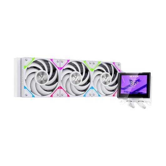 Refrigeración Líquida XYZ HYDROVIEW AIO 360mm 3 Ventiladores Pantalla LCD ARGB