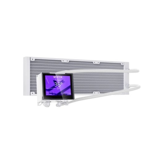 Refrigeración Líquida XYZ HYDROVIEW AIO 360mm 3 Ventiladores Pantalla LCD ARGB
