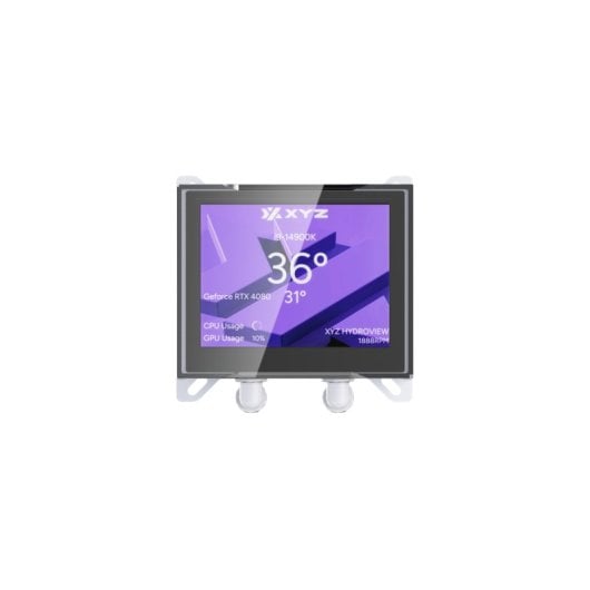 Refrigeración Líquida XYZ HYDROVIEW AIO 360mm 3 Ventiladores Pantalla LCD ARGB