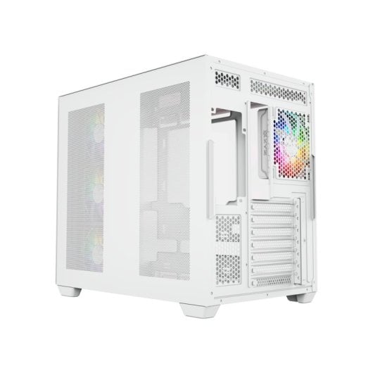 Chasis Gaming XYZ Tesseract X ATX Vidrio Templado 7 Ventiladores ARGB USB-C Dual Cámara