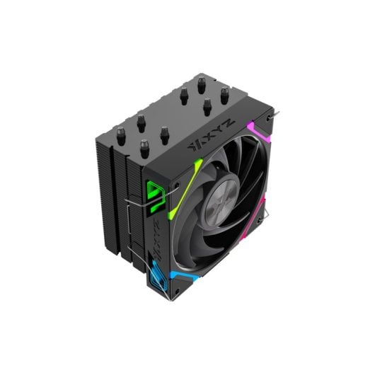 Refrigeración Aire XYZ Socket Intel AMD 120mm Thermax 4 Negro A-RGB PWM