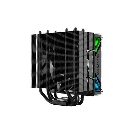 Refrigeración Aire XYZ Socket Intel AMD 120mm Thermax 4 Negro A-RGB PWM
