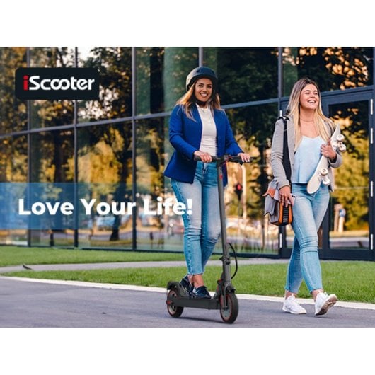 iScooter 25km/h 30km Reichweite 350W Elektroroller mit App und Vollgummireifen