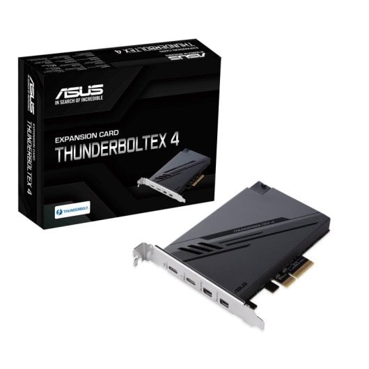 Tarjeta de Expansión ASUS ThunderboltEX 4 PCIe Intel Thunderbolt 4 JHL8540 40Gbps Negro