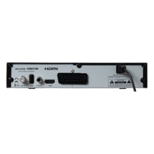 Ricevitore satellitare Fonestar RDS-524HD H.265 HEVC PVR 2xUSB HDMI Dolby D+ Timeshift
