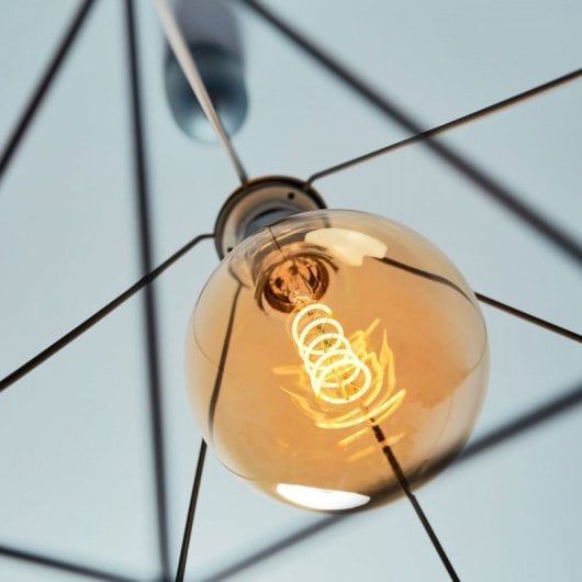 Bombilla inteligente Shelly Vintage G125 Wi-Fi LED E27 regulable marrón claro