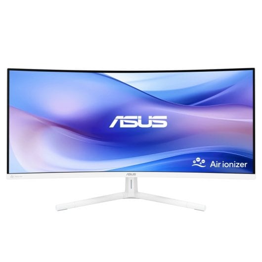 Monitor ASUS VU34WCIP-W 34" VA UltraWide QHD 100Hz Altavoces HDR10 USB-C Curvo Blanco
