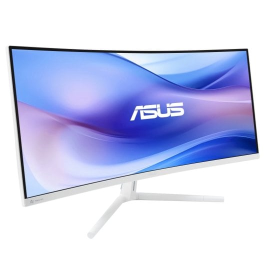 Monitor ASUS VU34WCIP-W 34" VA UltraWide QHD 100Hz Altavoces HDR10 USB-C Curvo Blanco