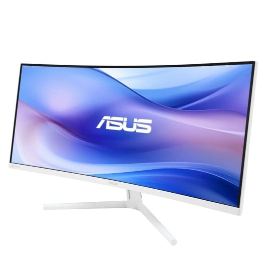 Monitor ASUS VU34WCIP-W 34" VA UltraWide QHD 100Hz Altavoces HDR10 USB-C Curvo Blanco