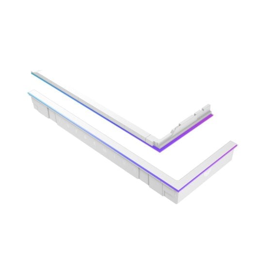 Kit de mise à niveau d'éclairage RGB Asus blanc multicolore magnétique 3 broches ARGB