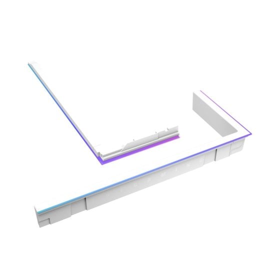 Kit de mise à niveau d'éclairage RGB Asus blanc multicolore magnétique 3 broches ARGB