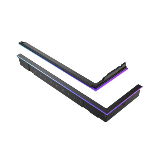 Kit de mise à niveau d'éclairage RVB magnétique à 3 broches pour ASUS TUF GAMING GT502 Horizon ARGB Noir