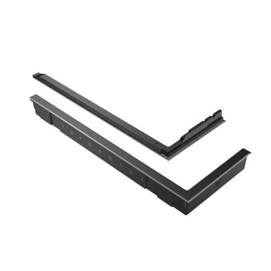 Kit de mise à niveau d'éclairage RVB magnétique à 3 broches pour ASUS TUF GAMING GT502 Horizon ARGB Noir