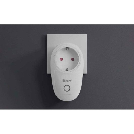 Prise intelligente Sonoff S26R2ZBTPF Zigbee Commande vocale et Répéteur de signal