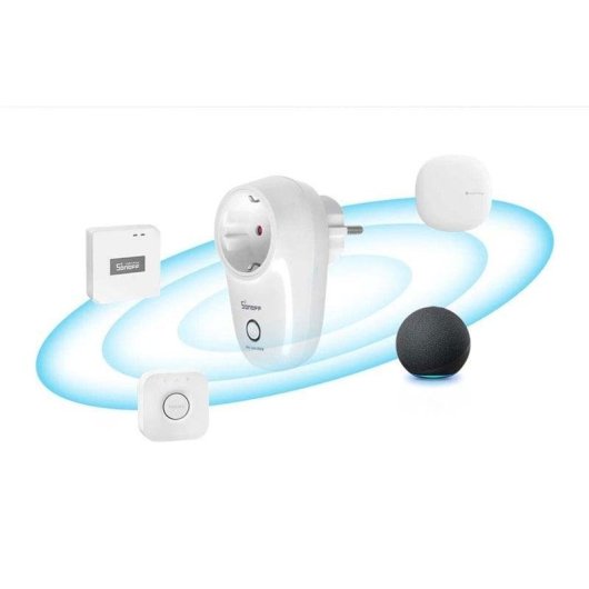 Prise intelligente Sonoff S26R2ZBTPF Zigbee Commande vocale et Répéteur de signal
