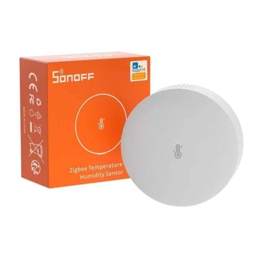 Capteur de Température et Humidité Sonoff SNZB-02P Zigbee Haute Précision ABS