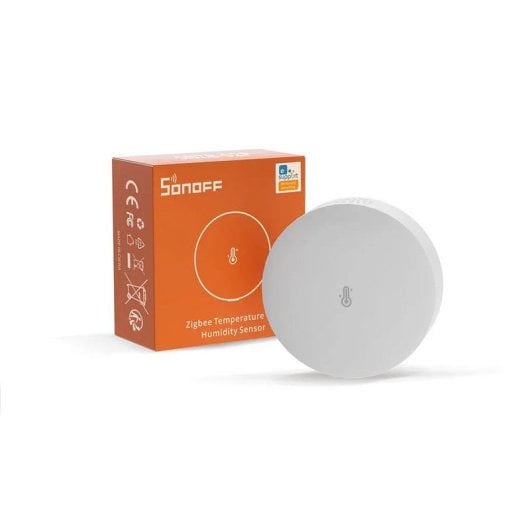 Capteur de Température et Humidité Sonoff SNZB-02P Zigbee Haute Précision ABS
