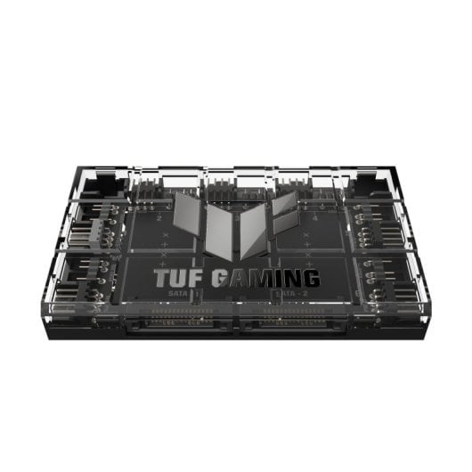 ASUS TUF Gaming ARGB PWM Fan Controller Hub 4 pin SATA Nero
