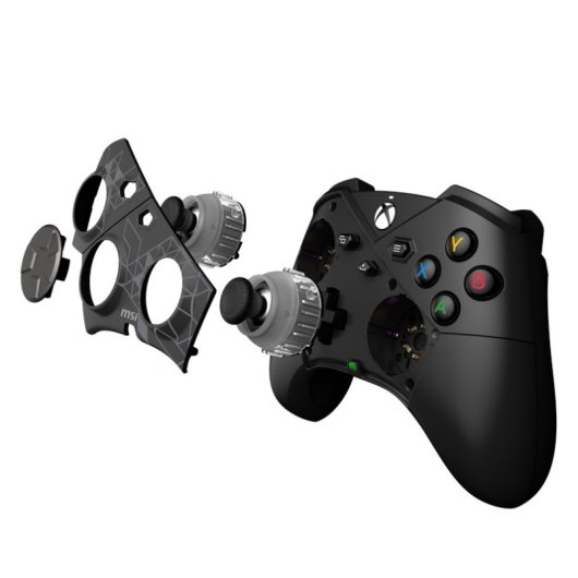 Manette de jeu sans fil MSI FORCE PRO pour Xbox Series/Xbox One/PC, noire