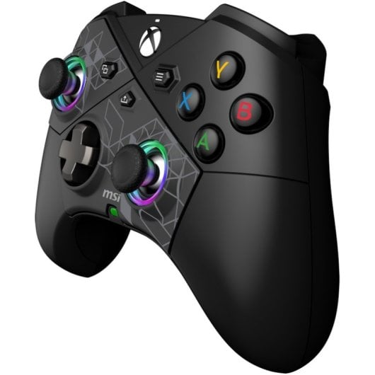 Manette de jeu sans fil MSI FORCE PRO pour Xbox Series/Xbox One/PC, noire