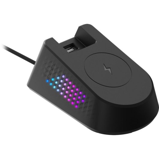 MSI Versa Pro Kabellose RGB-Maus 26.000 DPI + Dock Pro-Ladestation