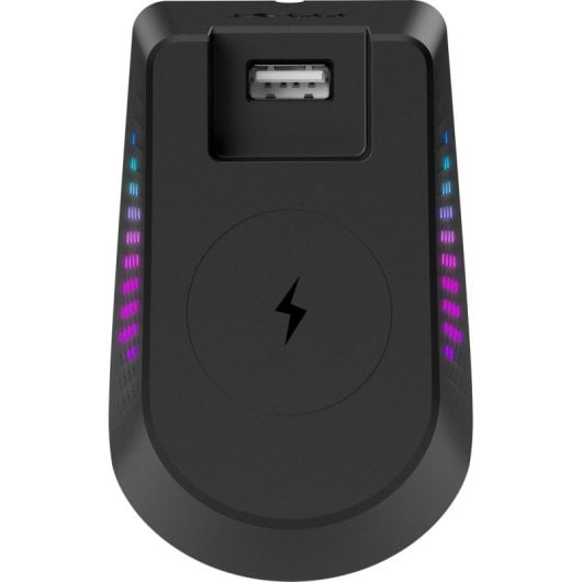 MSI Versa Pro Kabellose RGB-Maus 26.000 DPI + Dock Pro-Ladestation