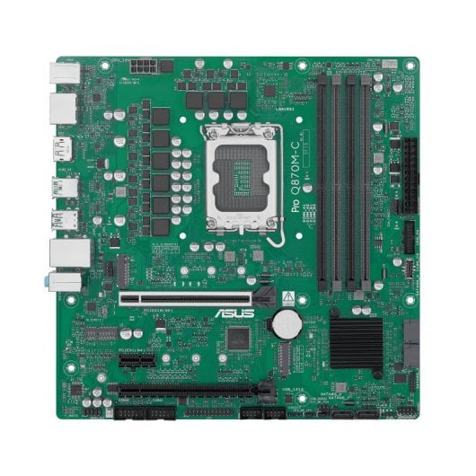 ASUS PRO Q870M-C-CSM Motherboard Micro-ATX Q870 LGA1851 DDR5 2x M.2 HDMI DP