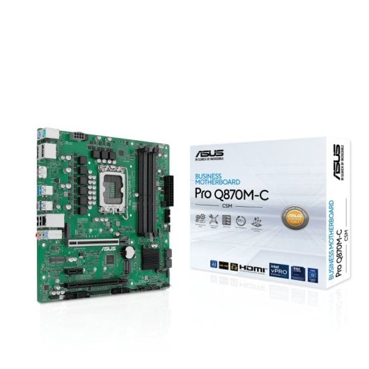 ASUS PRO Q870M-C-CSM Motherboard Micro-ATX Q870 LGA1851 DDR5 2x M.2 HDMI DP