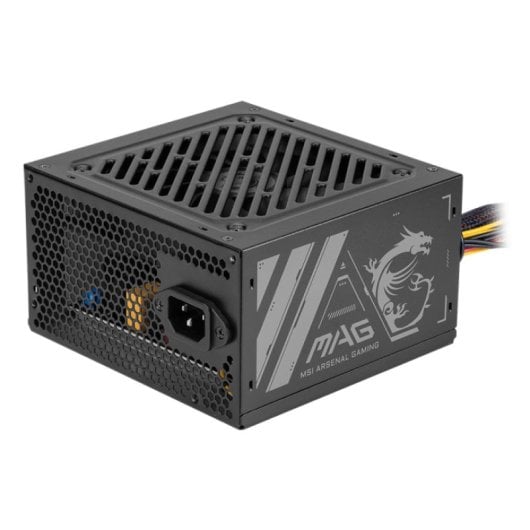 Fuente de Alimentación MSI 500W Certificación ATX MAG A500N-H Enfriamiento Activo