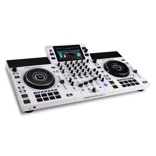 Denon DJ SC LIVE 4 Controlador DJ Autónomo Blanca