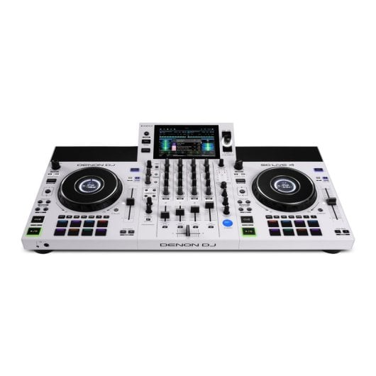 Denon DJ SC LIVE 4 Controlador DJ Autónomo Blanca