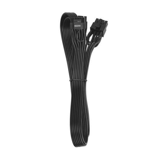 Cabo DeepCool GP-PCI-E-12VHPWR 12+4 pinos 12VHPWR 65 cm 600W Preto