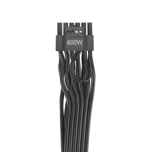 Cabo DeepCool GP-PCI-E-12VHPWR 12+4 pinos 12VHPWR 65 cm 600W Preto