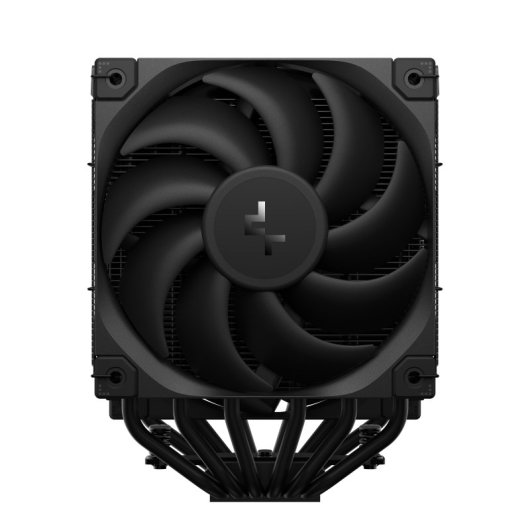 DeepCool AK620 Digital Pro Schwarzer CPU-Kühler mit 6 ARGB-Heatpipes und digitalem Anzeigesensor