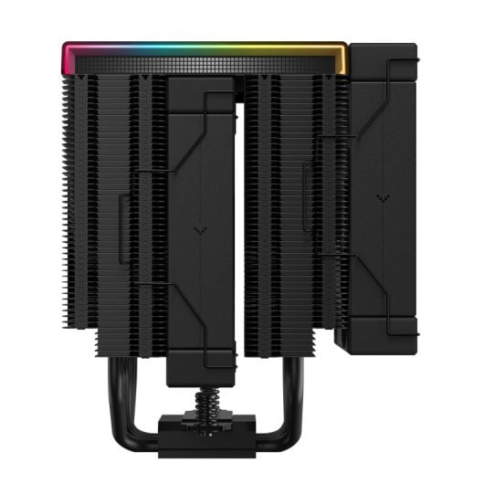 DeepCool AK620 Digital Pro Schwarzer CPU-Kühler mit 6 ARGB-Heatpipes und digitalem Anzeigesensor