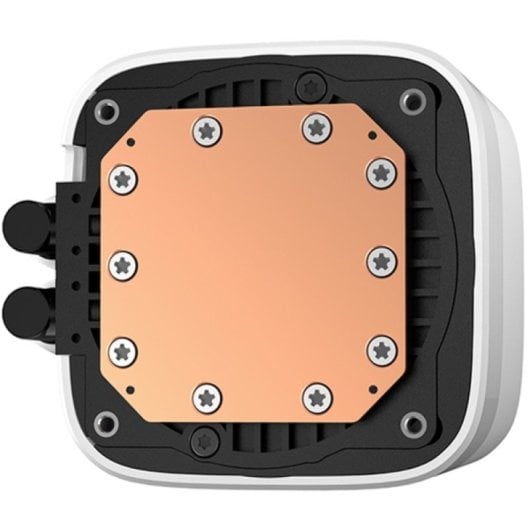 DeepCool LD240 ARGB 2x120mm, Refrigeração Líquida, Visor de Alimentação, Tomadas Intel/AMD, Branco