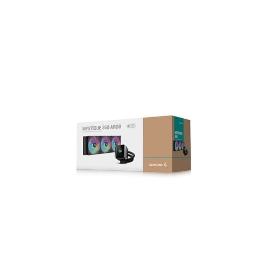 Refrigerador líquido DeepCool Mystique 360 ARGB 3x120mm LCD 16,7M colores 38,7dB PWM RGB