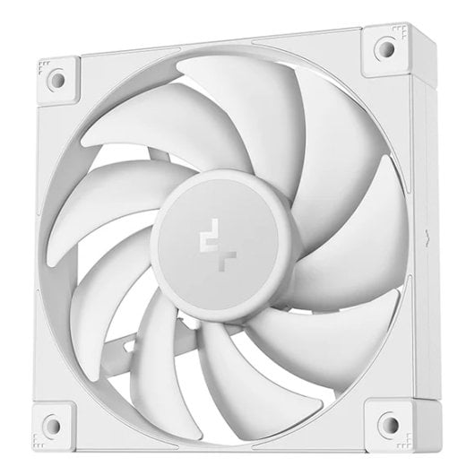 Ventilador DeepCool FD12-WH 120mm 2050rpm PWM Blanco Antivibración Alto Flujo Aire