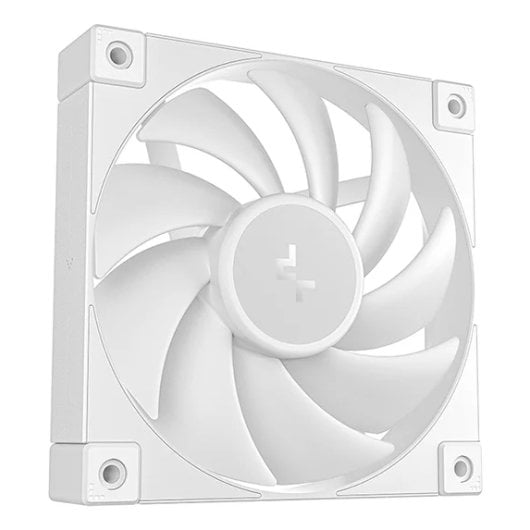 Ventilador DeepCool FD12-WH 120mm 2050rpm PWM Blanco Antivibración Alto Flujo Aire