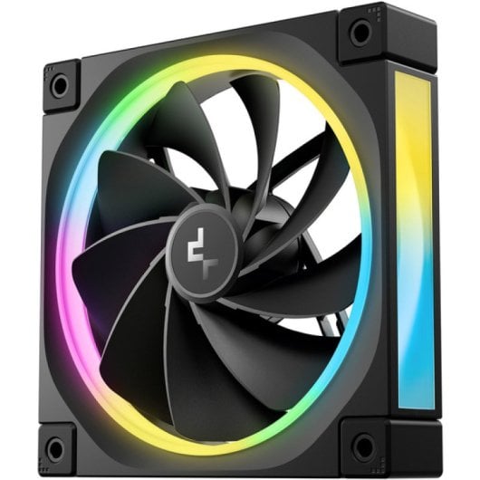 Ventilador DeepCool FL12R 120mm PWM ARGB Gen2 Negro 2150rpm Bajo Ruido