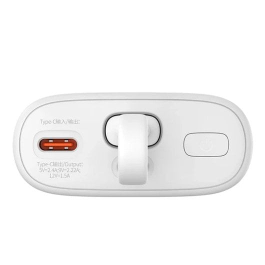 Powerbank Baseus Popsicle 5200mAh 20W USB-C Lightning Integrado Verde/Branco