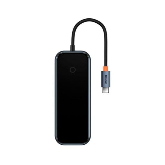 Baseus Hub OTG USB-C Compacto Plug&Play com 4x Portas USB3.0 Preto