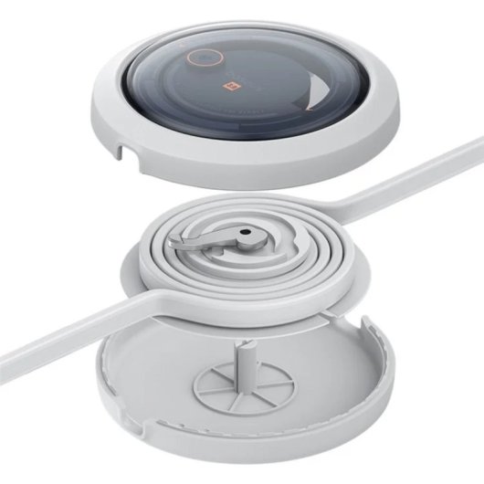 Baseus Free2Draw Cabo Retrátil 3-em-1 USB-C/Lightning/MicroUSB 100W 1.1m Branco
